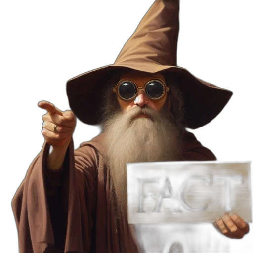 staff, hat, face, fantasy art transparent PNG cut-out