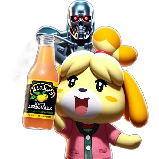 robot, bottle, animal, food transparent PNG cut-out