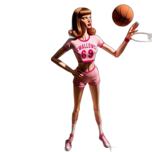 concept art, cartoon, 3d render, photorealistic transparent PNG cut-out