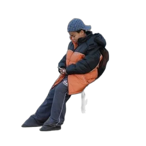 jacket, hat, 3d render, concept art transparent PNG cut-out