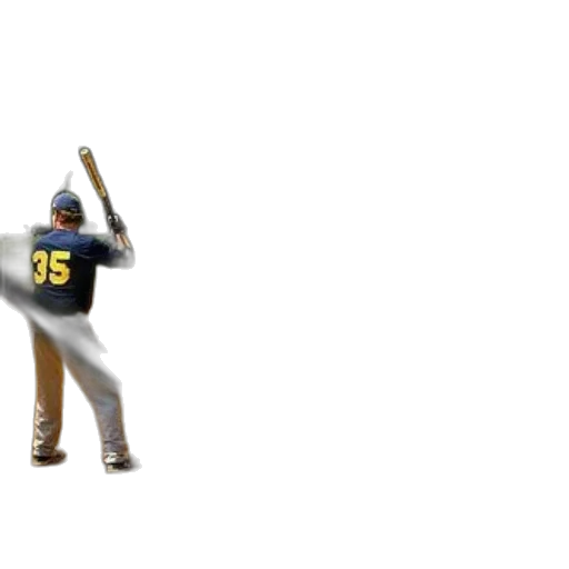 3d render, baseball, game, being transparent PNG cut-out