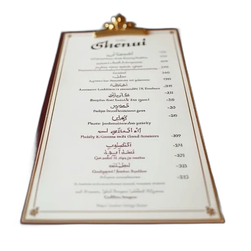 food, menu, list, dishes transparent PNG cut-out