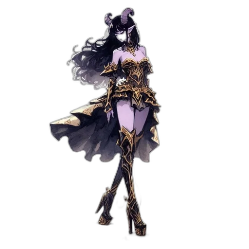 dress, weapon, staff, sword transparent PNG cut-out
