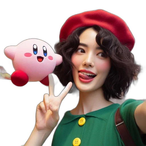 hat, face, concept art, 3d render transparent PNG cut-out