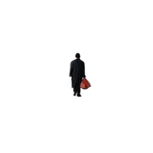 staff, jacket, umbrella, robot transparent PNG cut-out