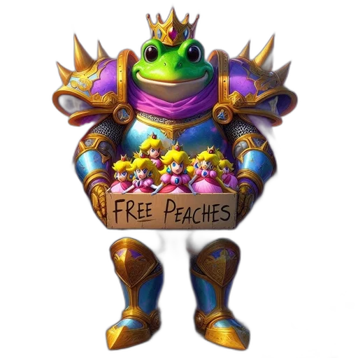 crown, concept art, 3d render, fantasy art transparent PNG cut-out