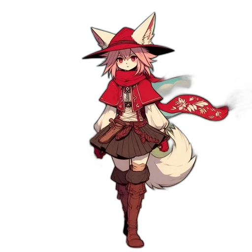 staff, hat, weapon, animal transparent PNG cut-out