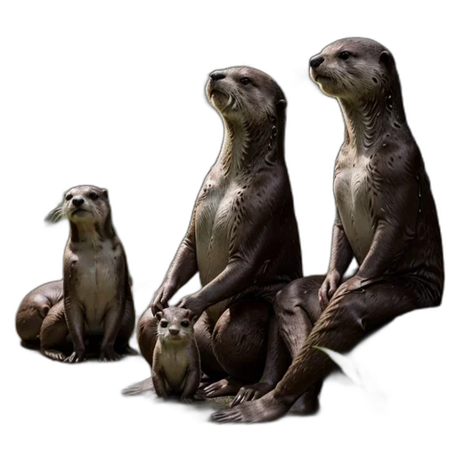 animal, photorealistic, 3d render, concept art transparent PNG cut-out