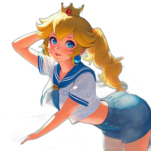 crown, dress, staff, concept art transparent PNG cut-out