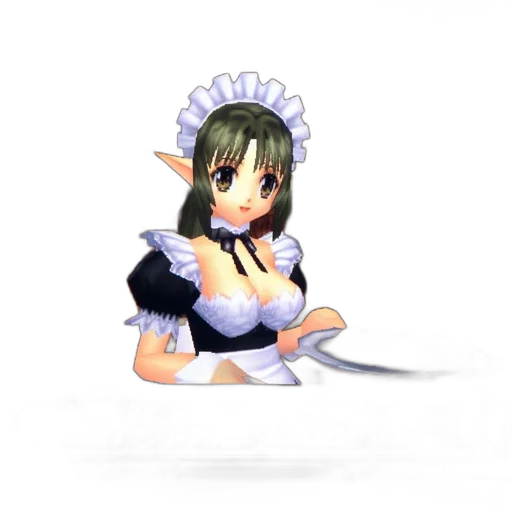 staff, weapon, dress, flower transparent PNG cut-out