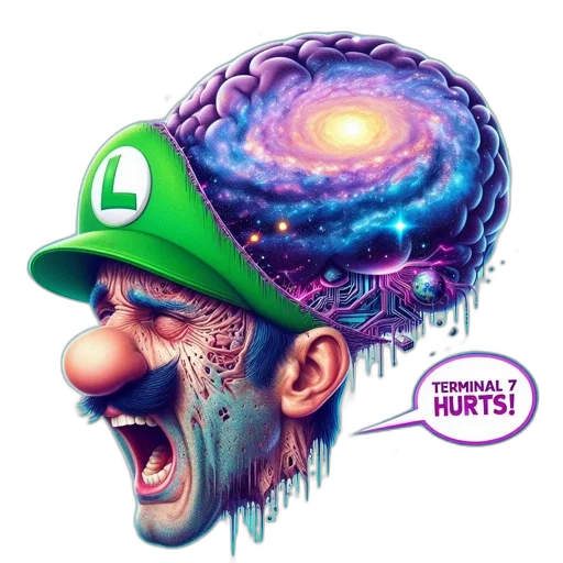 hat, concept art, vaporwave, fantasy art transparent PNG cut-out