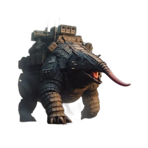 animal, creature, dragon, weapon transparent PNG cut-out