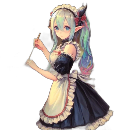 staff, dress, weapon, dragon transparent PNG cut-out