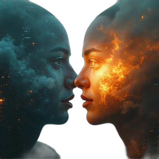 face, mask, robot, concept art transparent PNG cut-out
