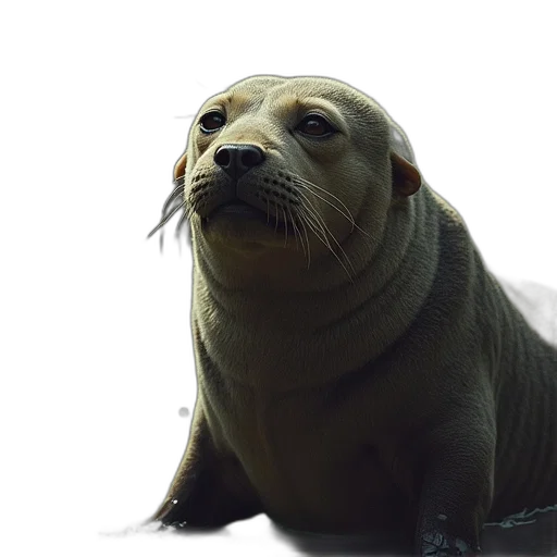 animal, creature, staff, face transparent PNG cut-out