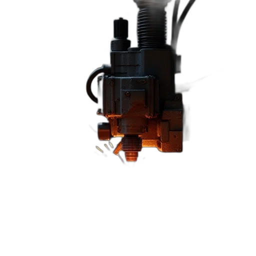 robot, weapon, bottle, crown transparent PNG cut-out