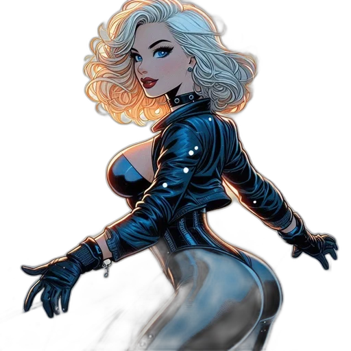 comic book art, concept art, cartoon, fantasy art transparent PNG cut-out