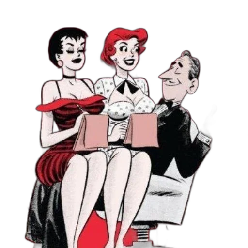 dress, comic book art, cartoon, concept art transparent PNG cut-out