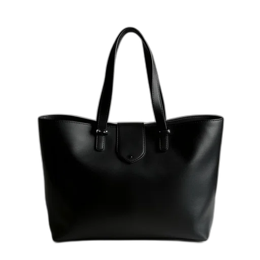 3d render, monochrome, black, bag transparent PNG cut-out