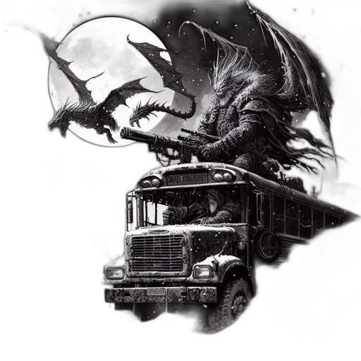 dragon, creature, animal, staff transparent PNG cut-out