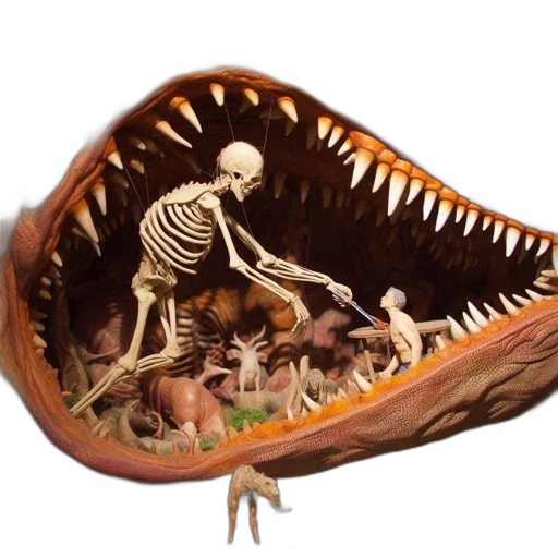 creature, animal, dragon, mask transparent PNG cut-out