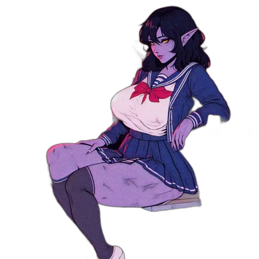 dress, staff, creature, jacket transparent PNG cut-out
