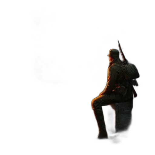 sword, weapon, staff, robot transparent PNG cut-out