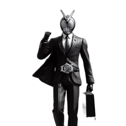 mask, jacket, robot, animal transparent PNG cut-out