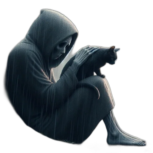 mask, jacket, face, concept art transparent PNG cut-out