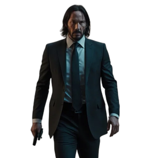 jacket, staff, weapon, animal transparent PNG cut-out
