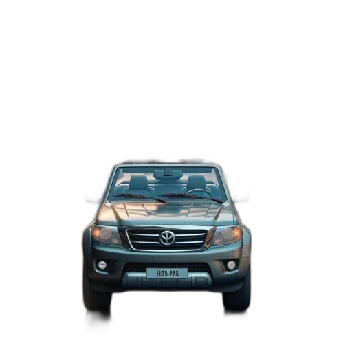 car, photorealistic, 3d render, unusual transparent PNG cut-out