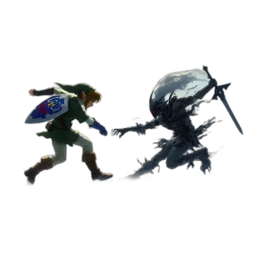 weapon, creature, sword, concept art transparent PNG cut-out