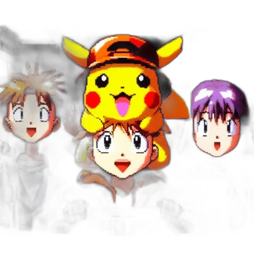 hat, crown, mask, pixel art transparent PNG cut-out