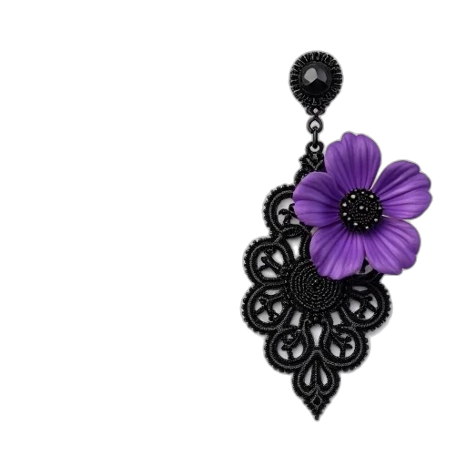 jewelry, flower, crown, staff transparent PNG cut-out