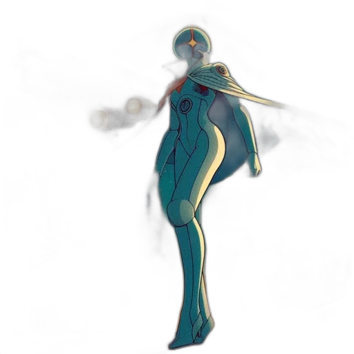 dress, robot, creature, mask transparent PNG cut-out