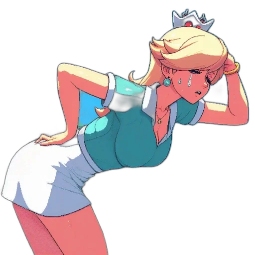 dress, crown, staff, concept art transparent PNG cut-out
