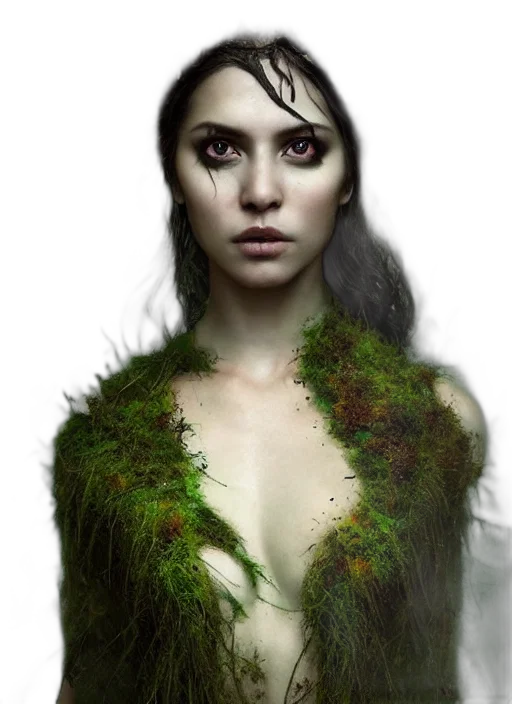 creature, face, dress, jewelry transparent PNG cut-out