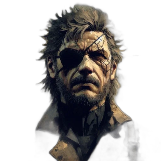 face, jacket, mask, weapon transparent PNG cut-out