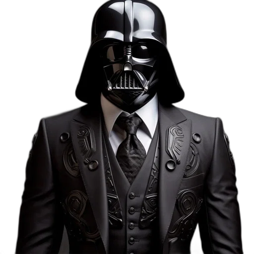 jacket, mask, concept art, comic book art transparent PNG cut-out