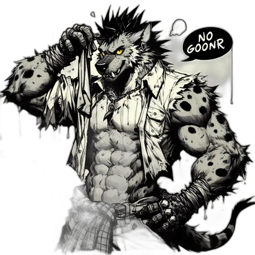 creature, comic book art, concept art, fantasy art transparent PNG cut-out