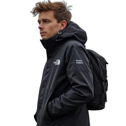 jacket, north, face, boys transparent PNG cut-out
