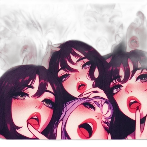 anime, vaporwave, concept art, fantasy art transparent PNG cut-out
