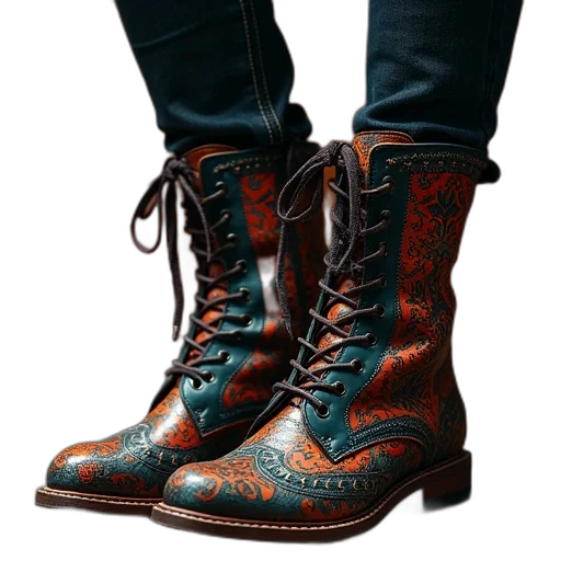 shoes, photorealistic, 3d render, concept art transparent PNG cut-out
