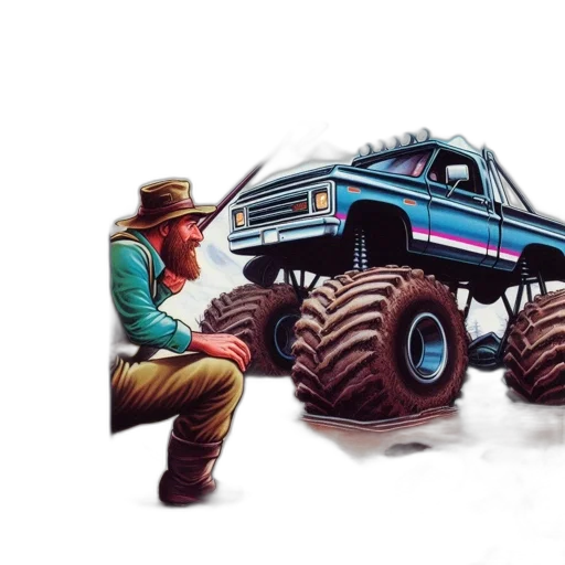 car, weapon, concept art, comic book art transparent PNG cut-out
