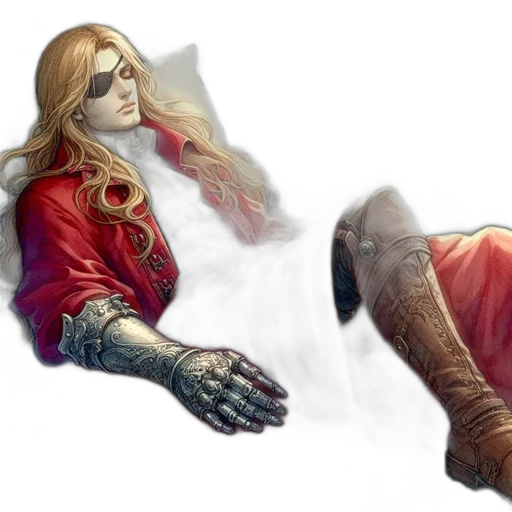 concept art, fantasy art, comic book art, watercolor transparent PNG cut-out