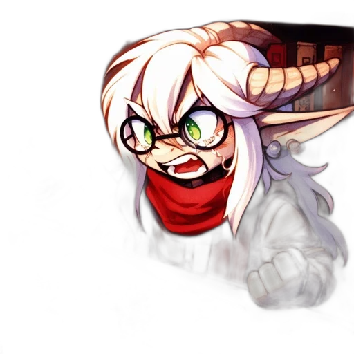 dragon, mask, creature, face transparent PNG cut-out