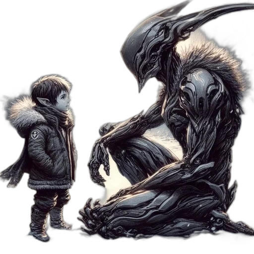 creature, animal, dragon, concept art transparent PNG cut-out