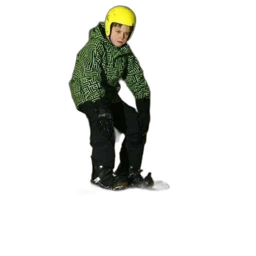 jacket, staff, hat, robot transparent PNG cut-out