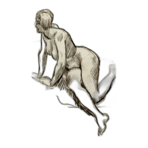 creature, staff, hair, animal transparent PNG cut-out