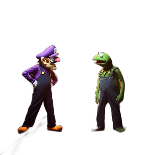 staff, hat, concept art, 3d render transparent PNG cut-out